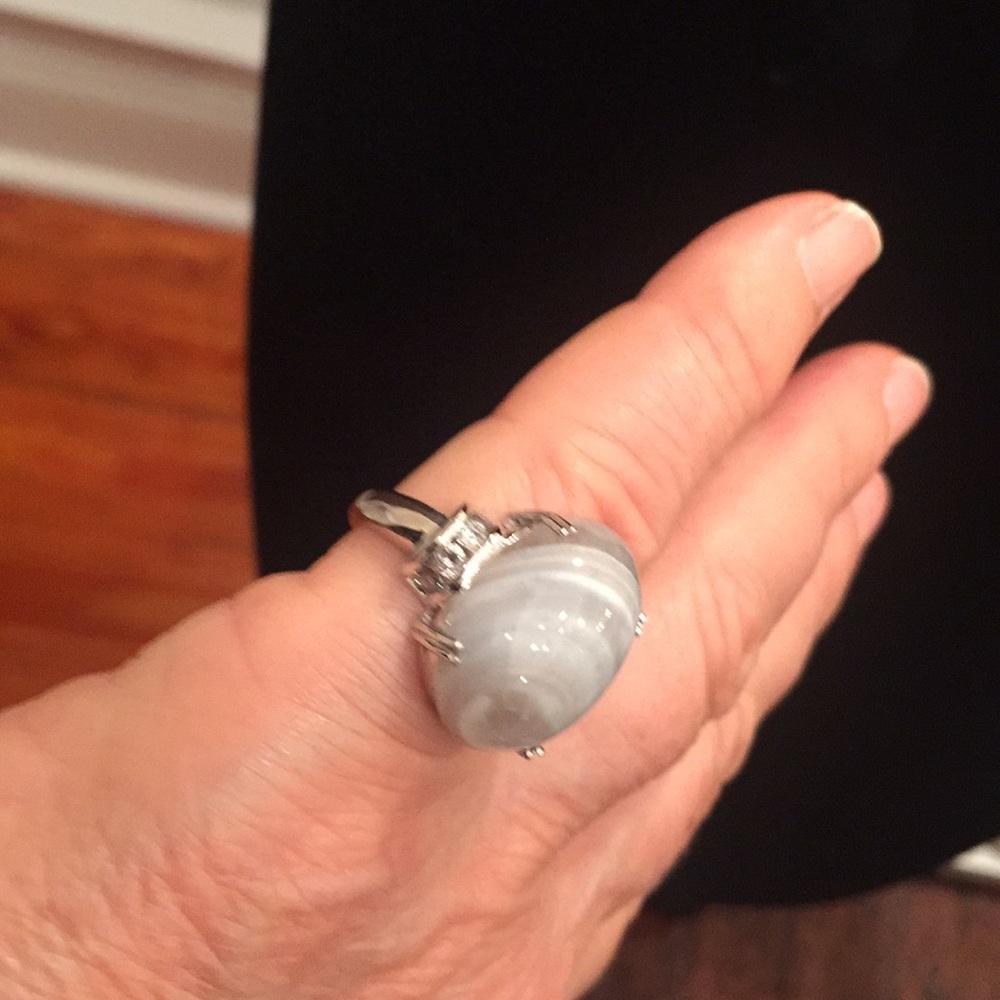 Banded Agate Ring - Picture 5 of 8